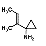CAS#: 885268-23-5, 1-[(2E)-2-Buten-2-yl]cyclopropanamine