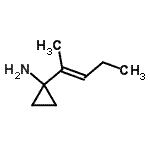 CAS#: 885268-25-7, 1-[(2E)-2-Penten-2-yl]cyclopropanamine