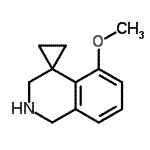 CAS#: 885269-19-2, 5'-Methoxy-2',3'-dihydro-1'H-spiro[cyclopropane-1,4'-isoquinoline]