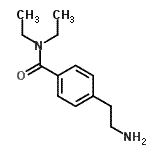 CAS 登录号：885270-66-6， 4-(2-氨基乙基)-N,N-二乙基-苯甲酰胺