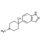 CAS#: 885272-62-8, 4-(1H-Indazol-5-yl)-1-methyl-4-piperidinol