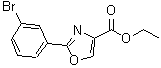 CAS#: 885273-06-3, Ethyl 2-(3-bromophenyl)-1,3-oxazole-4-carboxylate