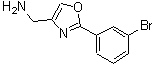 CAS#: 885273-09-6, 1-[2-(3-Bromophenyl)-1,3-oxazol-4-yl]methanamine