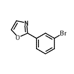 CAS#: 885274-35-1, 2-(3-Bromophenyl)-1,3-oxazole