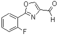 CAS#: 885274-37-3, 2-(2-Fluorophenyl)-1,3-oxazole-4-carbaldehyde