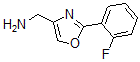 CAS#: 885274-39-5, 2-(2-Fluorophenyl)-4-Oxazolemethanamine