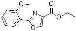 CAS 登录号：885274-64-6， 2-(2-甲氧基苯基)-1,3-恶唑-4-羧酸乙酯