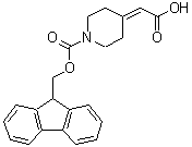 CAS#: 885274-82-8, {1-[(9H-Fluoren-9-ylmethoxy)carbonyl]-4-piperidinylidene}acetic acid