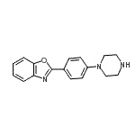 CAS#: 885275-02-5, 2-[4-(1-Piperazinyl)phenyl]-1,3-benzoxazole
