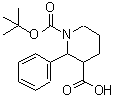 CAS 登录号:885275-18-3, 1-叔丁氧羰基-2-苯基-哌啶-3-羧酸