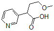 CAS#: 885277-06-5, alpha-(2-Methoxyethyl)-3-Pyridineacetic Acid