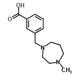 CAS#: 885277-07-6, 3-[(4-Methyl-1,4-diazepan-1-yl)methyl]benzoic acid
