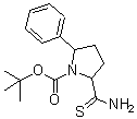 CAS#: 885277-73-6, 2-Methyl-2-propanyl 2-carbamothioyl-5-phenyl-1-pyrrolidinecarboxylate