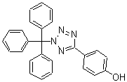 CAS#: 885278-37-5, 4-(2-Trityl-2H-tetrazol-5-yl)phenol