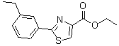 CAS#: 885278-81-9, Ethyl 2-(3-ethylphenyl)-1,3-thiazole-4-carboxylate
