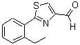CAS#: 885279-53-8, 2-(2-Ethylphenyl)-1,3-thiazole-4-carbaldehyde