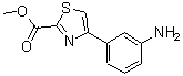 CAS#: 885279-72-1, Methyl 4-(3-aminophenyl)-1,3-thiazole-2-carboxylate