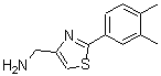 CAS 登录号：885280-01-3， 1-[2-(3,4-二甲基苯基)-1,3-噻唑-4-基]甲胺