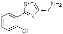 CAS 登录号：885280-09-1， 1-[2-(2-氯苯基)-1,3-噻唑-4-基]甲胺