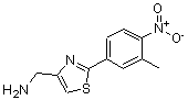 CAS#: 885280-61-5, 1-[2-(3-Methyl-4-nitrophenyl)-1,3-thiazol-4-yl]methanamine
