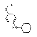 CAS#: 885281-03-8, N-(4-Methoxyphenyl)tetrahydro-2H-pyran-4-amine