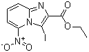 CAS#: 885281-38-9, Ethyl 3-iodo-5-nitroimidazo[1,2-a]pyridine-2-carboxylate