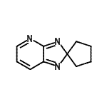 CAS#: 885481-93-6, Spiro[cyclopentane-1,2'-imidazo[4,5-b]pyridine]