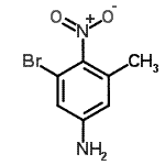 CAS#: 885523-78-4, 3-Bromo-5-methyl-4-nitroaniline