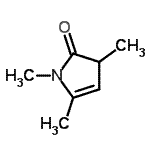 CAS#: 88571-44-2, 1,3,5-Trimethyl-1,3-dihydro-2H-pyrrol-2-one