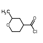CAS#: 88572-22-9, 2-Methyltetrahydro-2H-pyran-4-carbonyl chloride