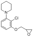 CAS 登录号：88577-18-8， 1-[2-氯-3-(环氧乙烷基甲氧基)苯基]-哌啶