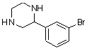 CAS#: 885962-24-3, 2-(3-Bromophenyl)piperazine