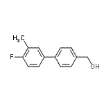 CAS#: 885964-14-7, (4'-Fluoro-3'-methyl-4-biphenylyl)methanol