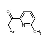 CAS#: 88625-09-6, 2-Bromo-1-(6-methyl-2-pyridinyl)ethanone