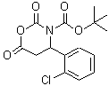 CAS 登录号：886362-57-8， 4-(2-氯苯基)-2,6-二氧代-1,3-恶嗪烷-3-羧酸叔丁酯
