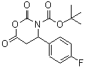 CAS 登录号:886362-60-3, 4-(4-氟苯基)-2,6-二氧代-1,3-恶嗪烷-3-羧酸叔丁酯
