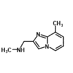 CAS 登录号：886363-07-1， N-甲基-1-(8-甲基咪唑并[1,2-a]吡啶-2-基)甲胺