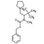 CAS#: 886363-08-2, Benzyl [3,3-dimethyl-1-(1-pyrrolidinyl)-2-butanyl]methylcarbamate