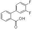CAS 登录号：886363-30-0， 3',4'-二氟-2-联苯基羧酸
