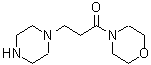 CAS 登录号：886363-67-3， 1-(4-吗啉基)-3-(1-哌嗪基)-1-丙酮