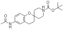 CAS#: 886363-78-6, 2-Methyl-2-propanyl 6-acetamido-3,4-dihydro-1'H-spiro[chromene-2,4'-piperidine]-1'-carboxylate
