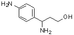 CAS 登录号：886364-12-1， 3-氨基-3-(4-氨基苯基)-1-丙醇