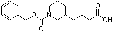 CAS 登录号：886365-57-7， 4-{1-[(苄氧基)羰基]-3-哌啶基}丁酸
