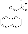 CAS#: 886370-33-8, 2,2,2-Trifluoro-1-(4-methyl-1-naphthyl)ethanone
