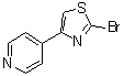 CAS#: 886371-01-3, 4-(2-Bromo-1,3-thiazol-4-yl)pyridine