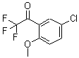 CAS#: 886371-34-2, 1-(5-Chloro-2-methoxyphenyl)-2,2,2-trifluoroethanone
