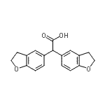 CAS#: 886497-39-8, Di-2,3-dihydro-1-benzofuran-5-ylacetic acid