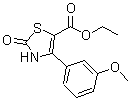 CAS#: 886497-99-0, Ethyl 4-(3-methoxyphenyl)-2-oxo-2,3-dihydro-1,3-thiazole-5-carboxylate