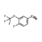 CAS#: 886501-14-0, 4-Fluoro-3-(trifluoromethoxy)benzonitrile