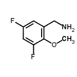 CAS#: 886502-00-7, 1-(3,5-Difluoro-2-methoxyphenyl)methanamine